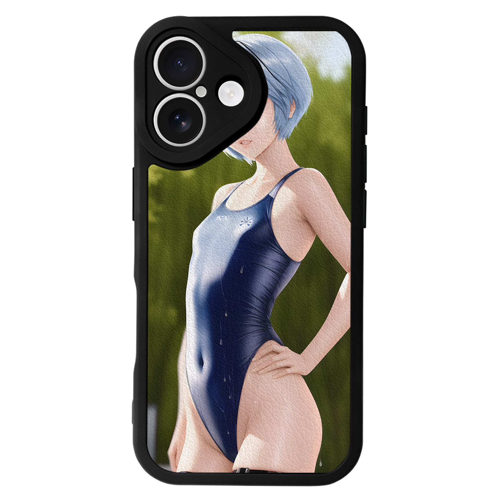 （画像用） EVA 新世紀エヴァンゲリオン 【iPhone 16シリーズ対応】シリコンスマホケース（レザー調） 材質：シリコン